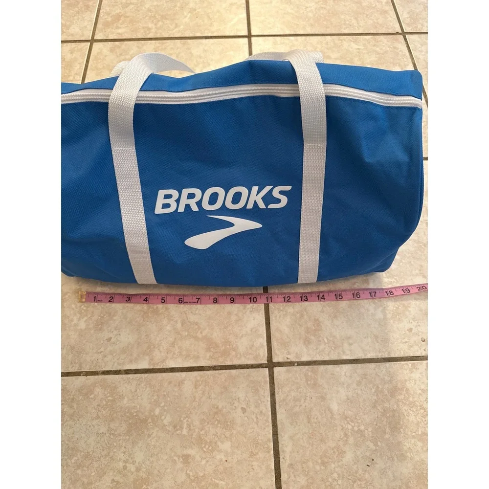 Brooks Blue Duffel Bag Publix Savannah Womens Half & 5k Gym Travel Bag
